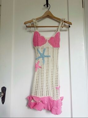 Mini summer beach dress